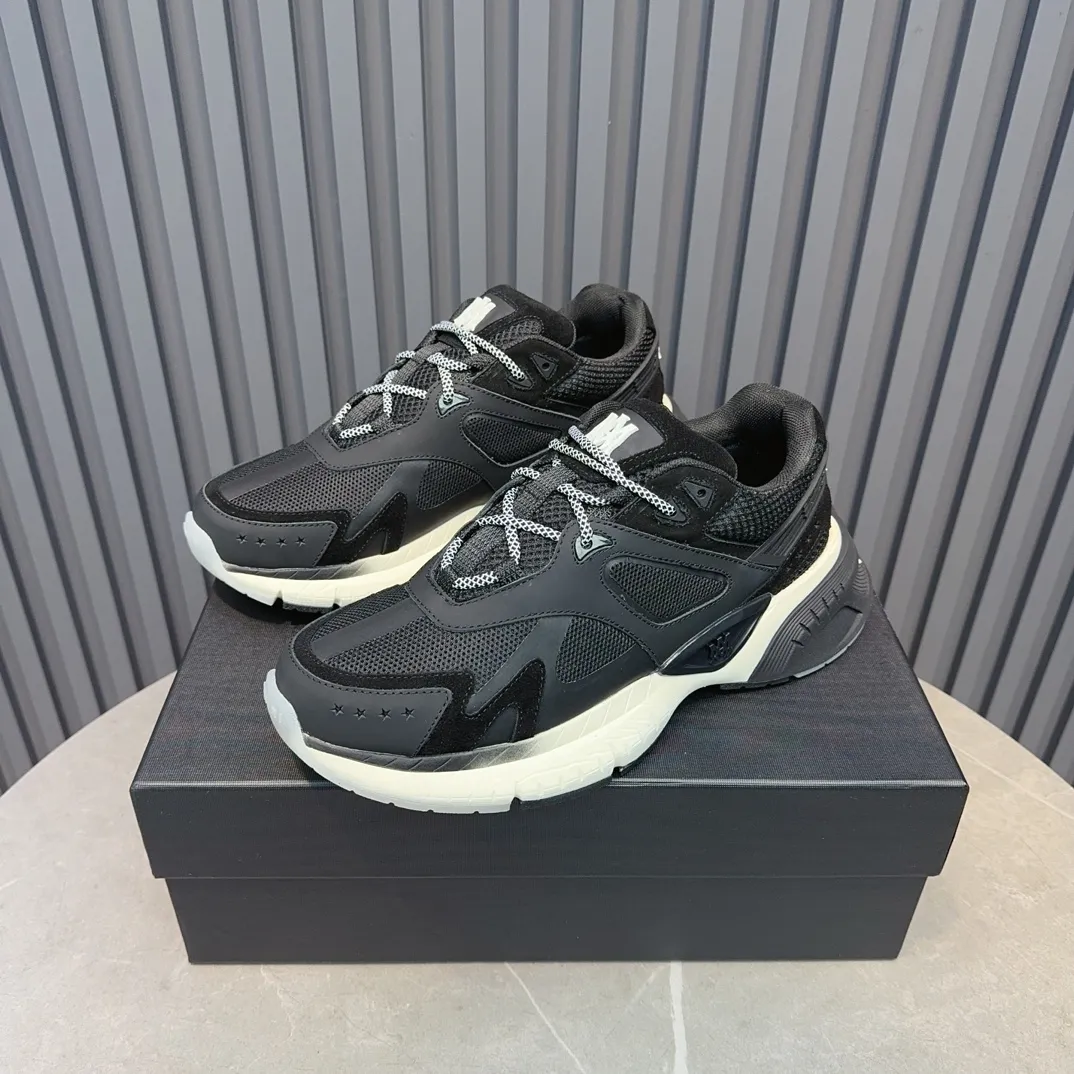 Men's shoes💰740💰 AMIRI AMIRI trendy brand hot sale🔥 Available all year round✅Couples💑 Official website synchronized Imported fabrics 1⃣️ratio 1⃣️Re-engraved, original factory special original sole, 35-45 (38.45. Non-refundable)